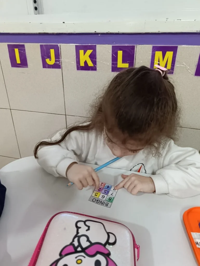 Bingo de números – Sala de 5 años T.T.