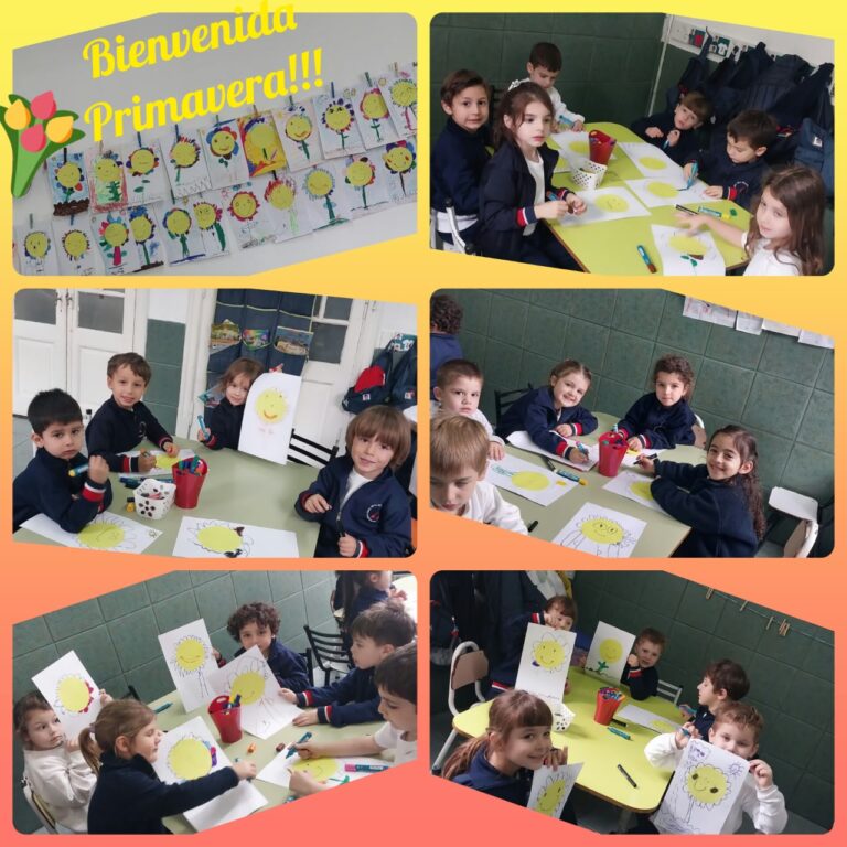Recibiendo la Primavera – Sala 4 años C.